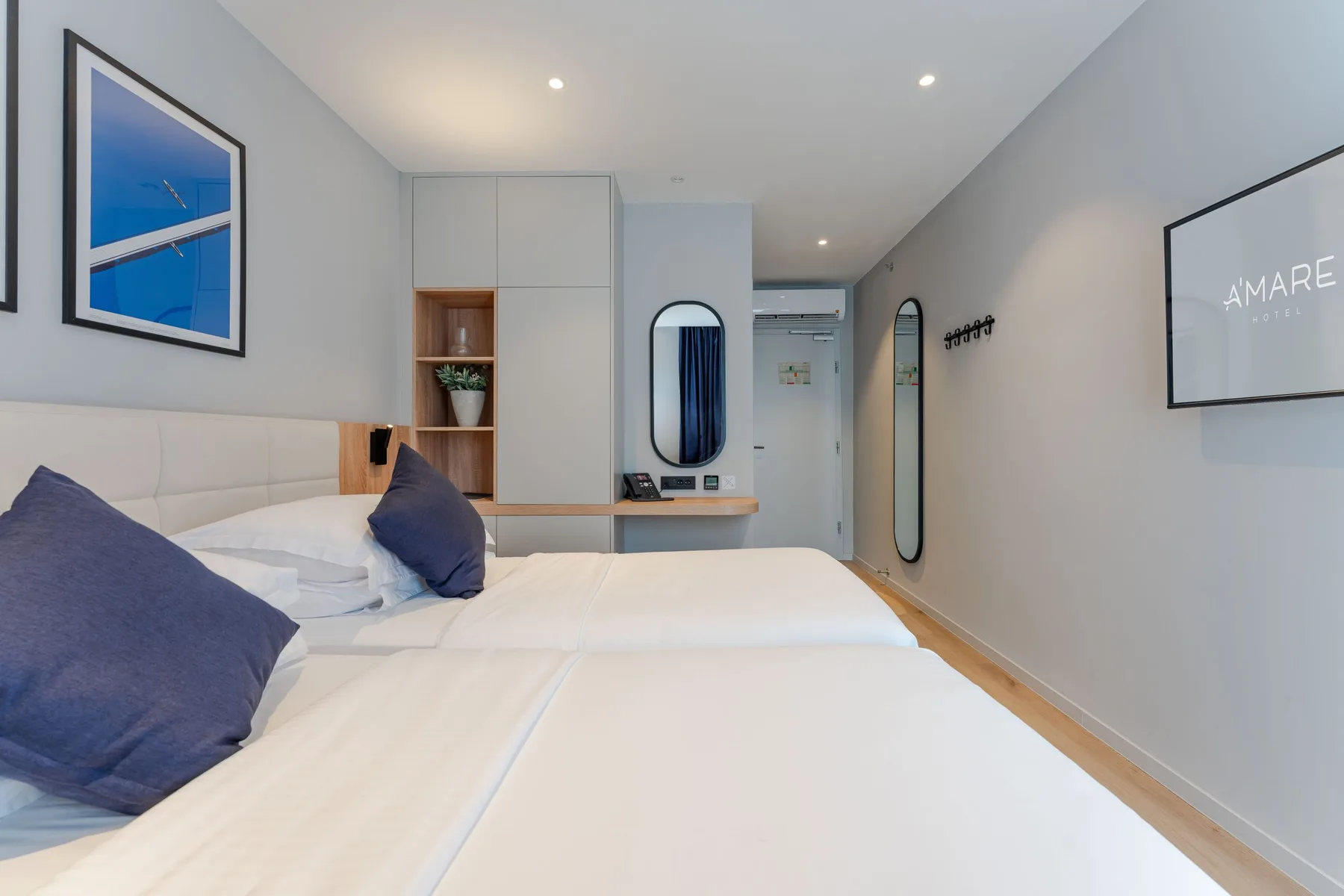 Habitación deluxe con dos camas individuales