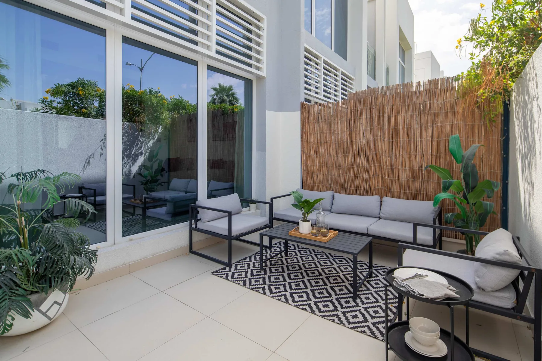 Patio trasero