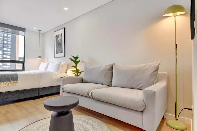 Cozy Loft in Bogota w/ Gym