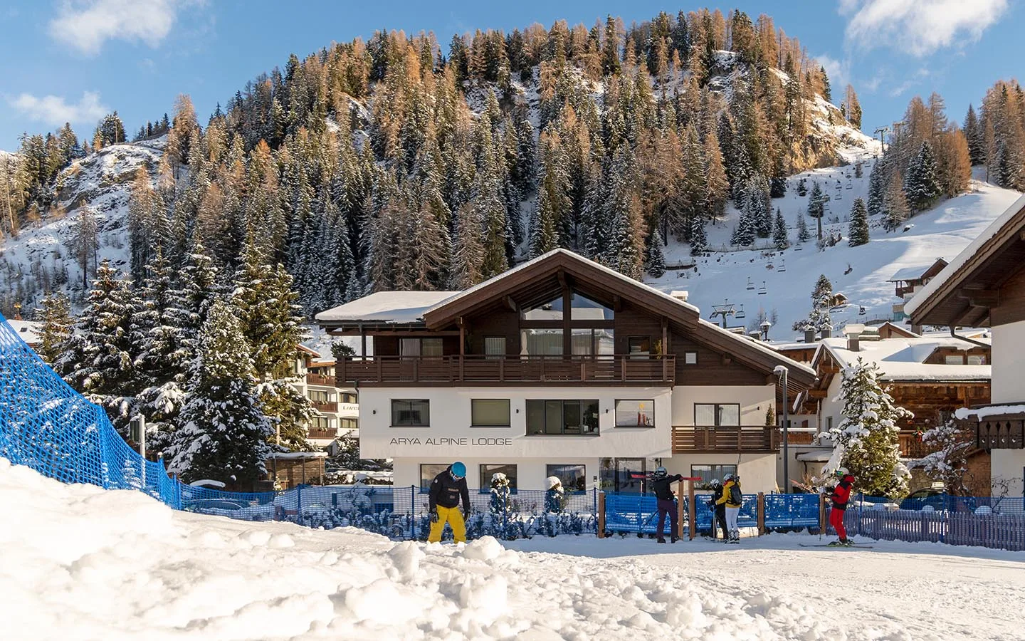 Arya Alpine Lodge directamente en las pistas de esquí