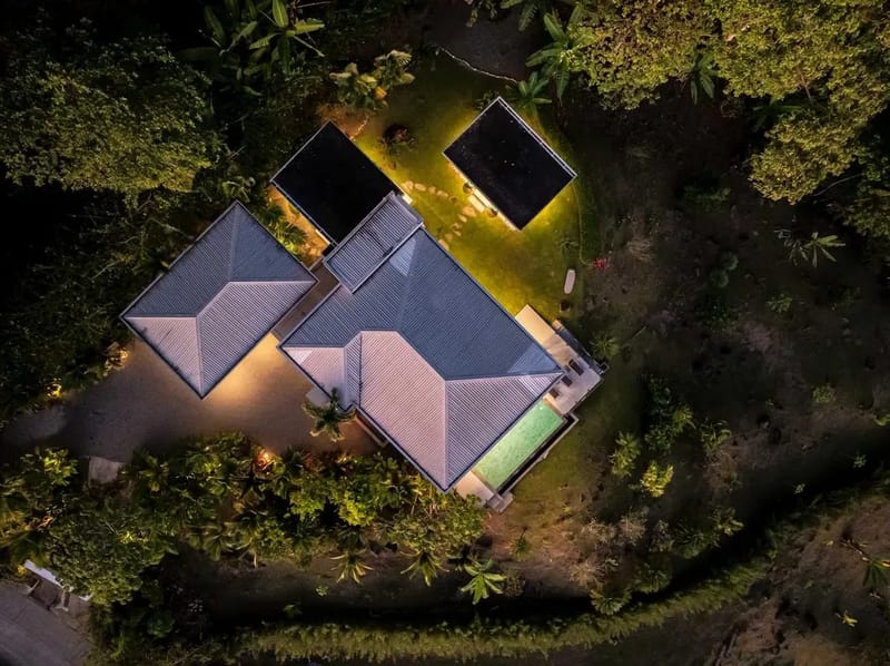 Luxury 3BR Rainforest Villa w/ Oceanview Pool