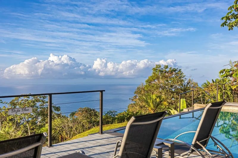 Luxury 3BR Rainforest Villa w/ Oceanview Pool