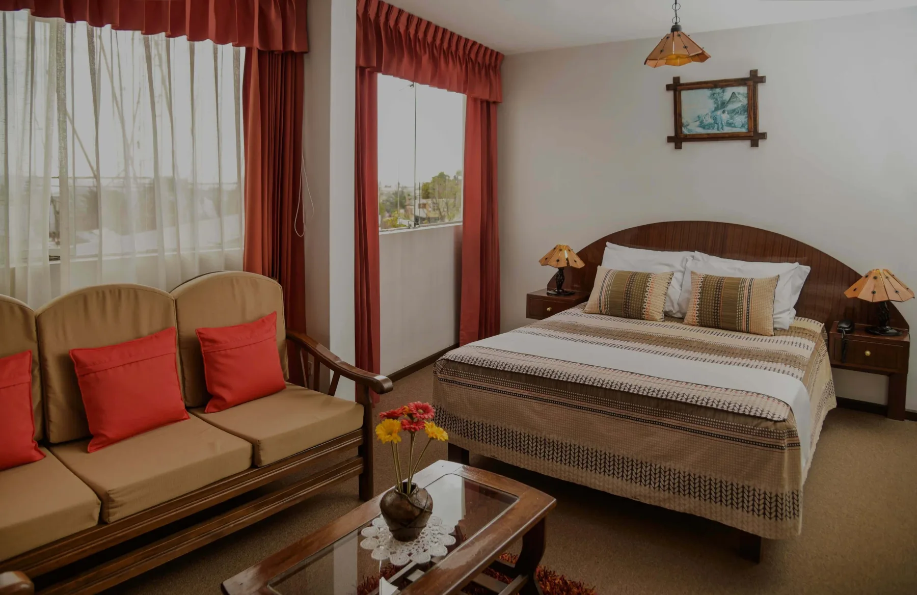 Habitación del Hotel Benavides