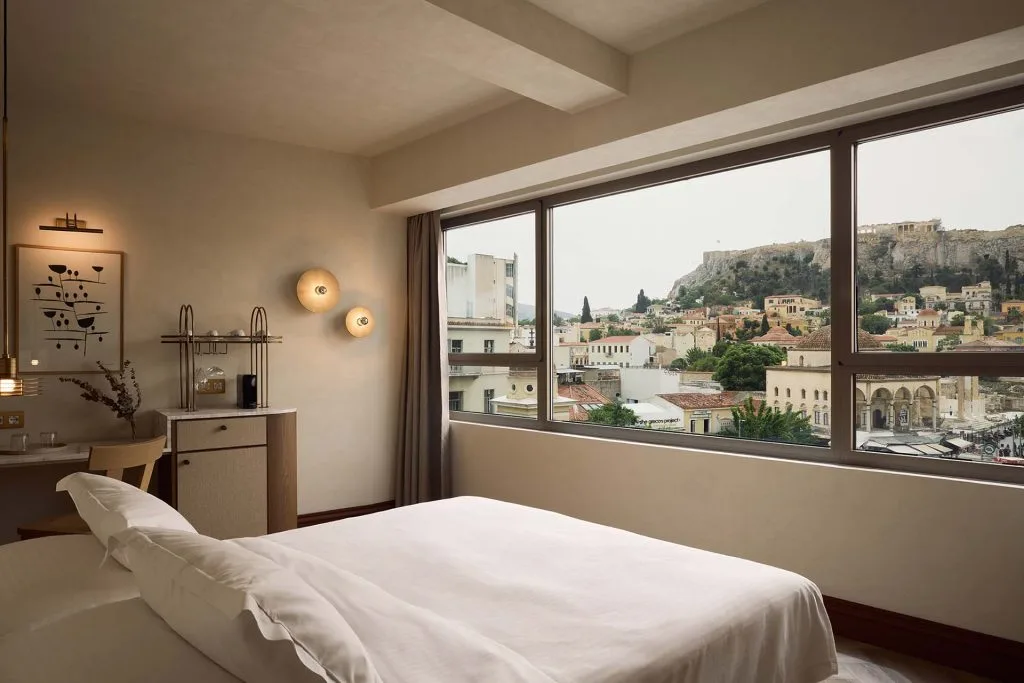Suite junior con vistas a la Acrópolis