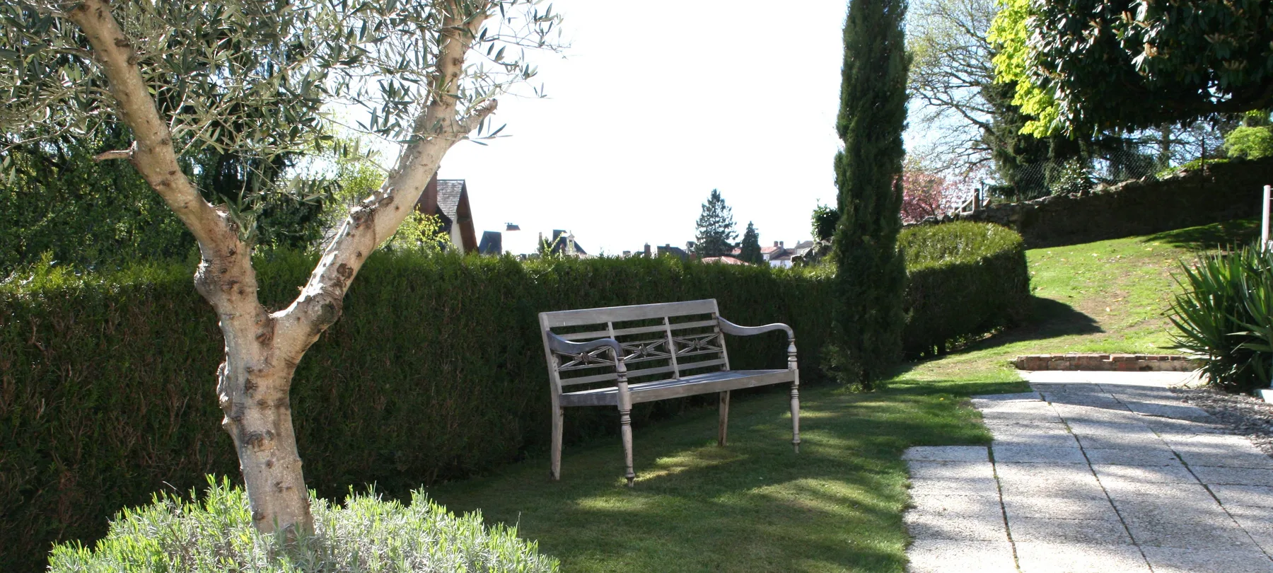 Bench in the grounds