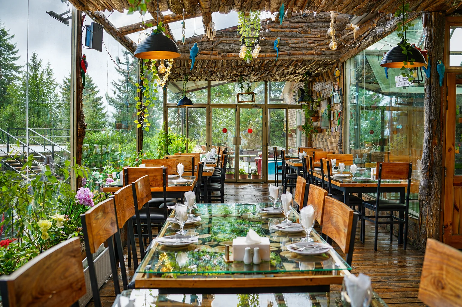 Restaurant interior