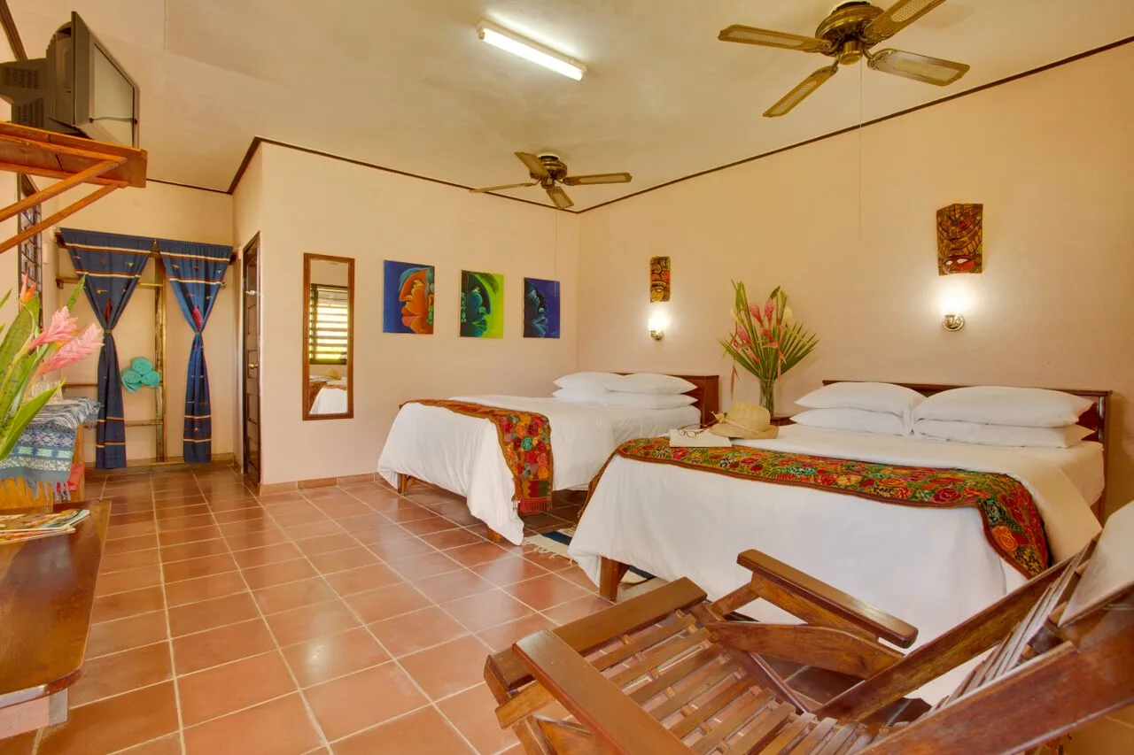 Interior de la habitación estándar
