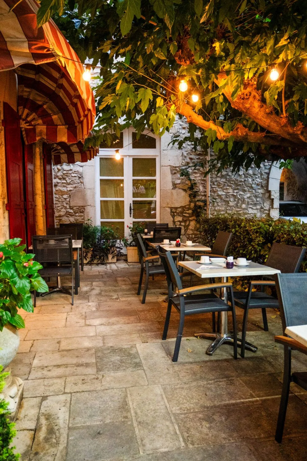 Terraza del hotel