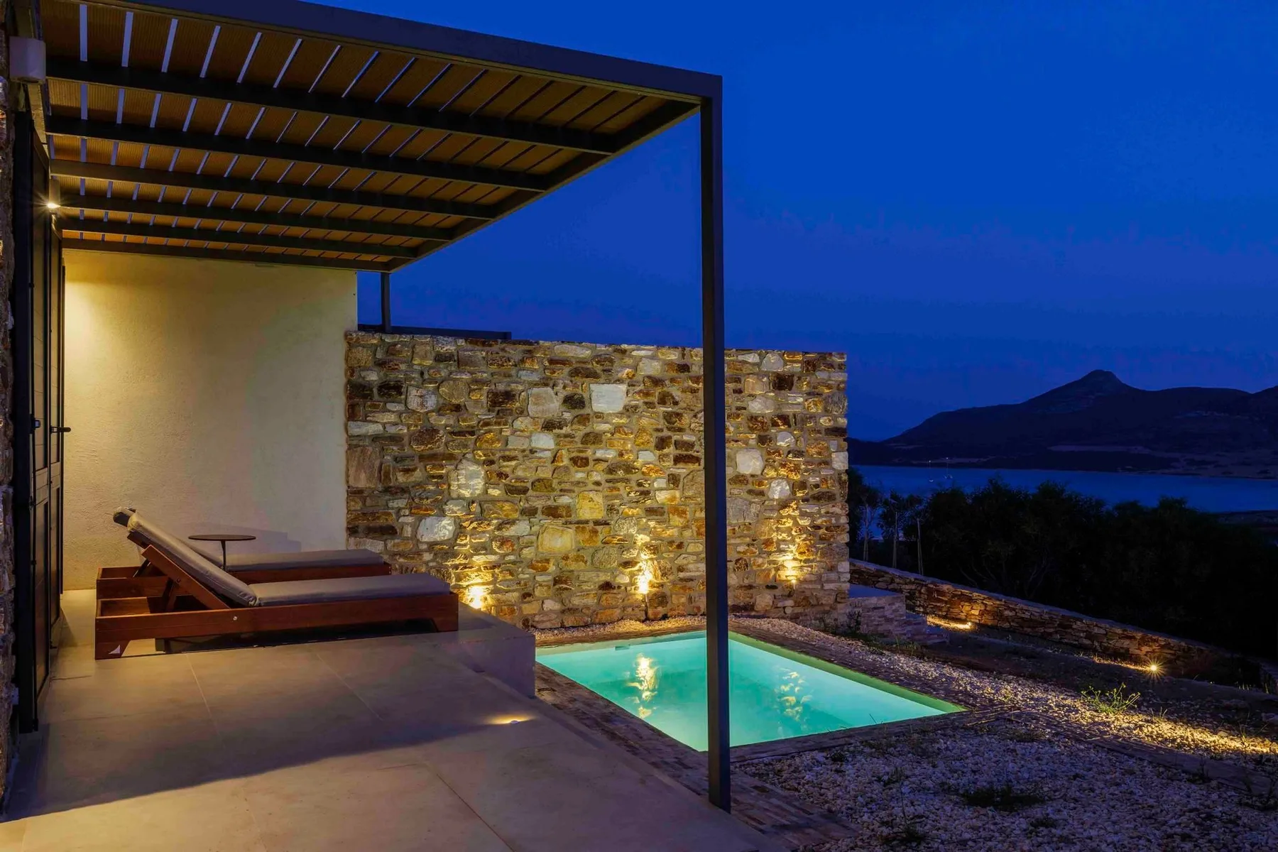 Antiparos luxury villa Pnoe in Saint George - 24