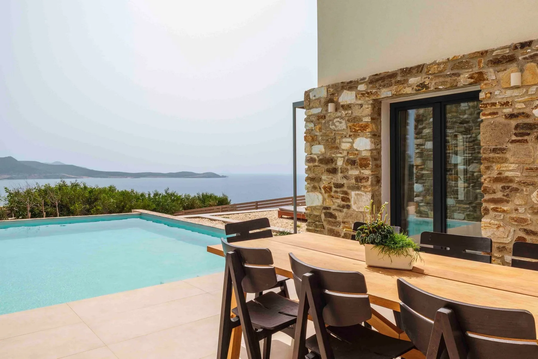 Antiparos luxury villa Pnoe in Saint George - 1