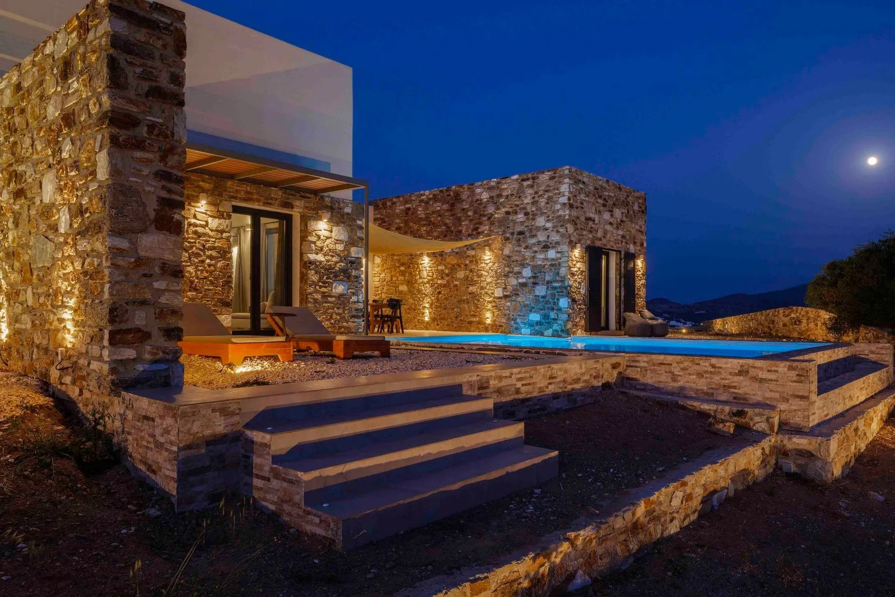Antiparos luxury villa Pnoe in Saint George - 25
