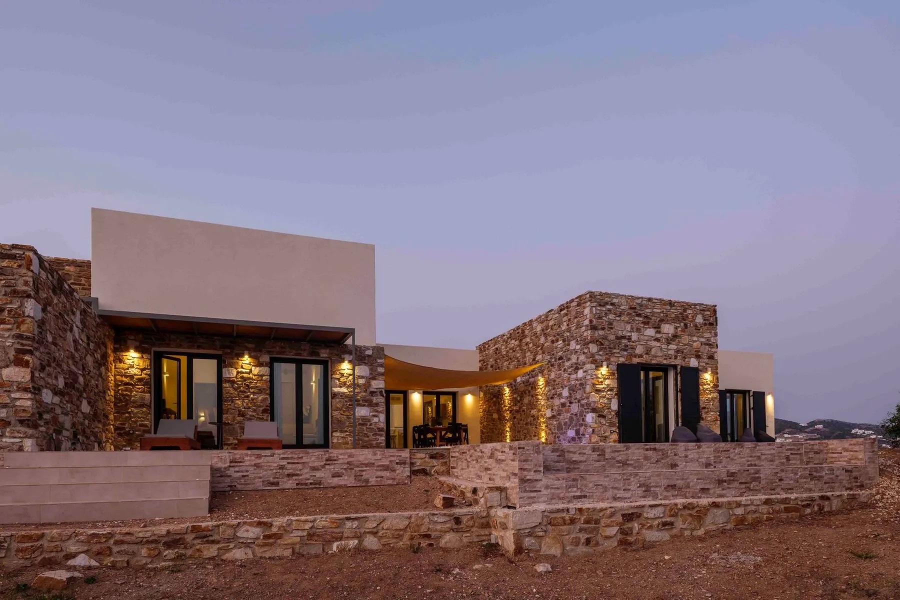 Antiparos luxury villa Pnoe in Saint George - 20