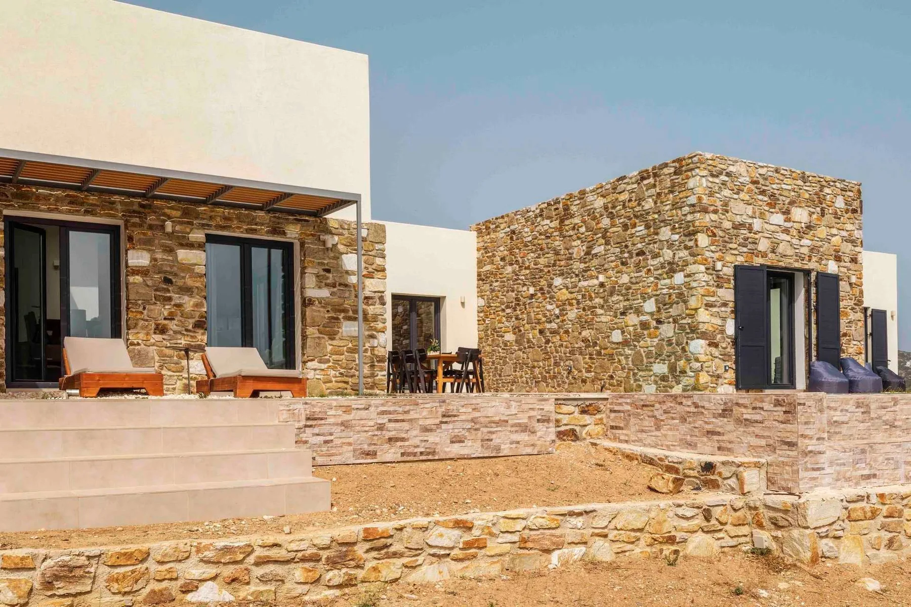 Antiparos luxury villa Pnoe in Saint George - 2