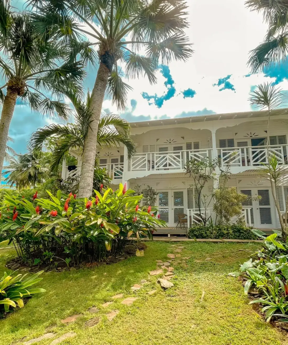 Beachfront hotel property image.