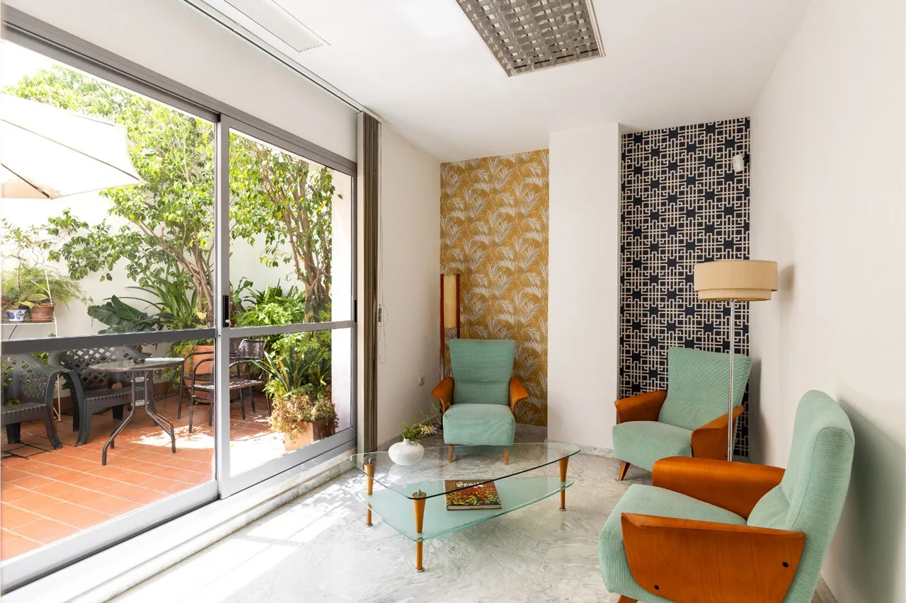 Espacio compartido del hotel