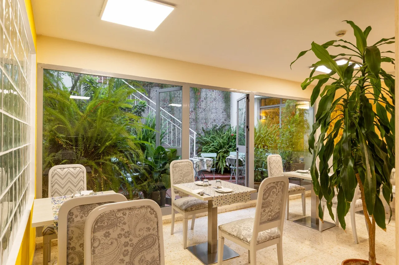 Espacio compartido del hotel