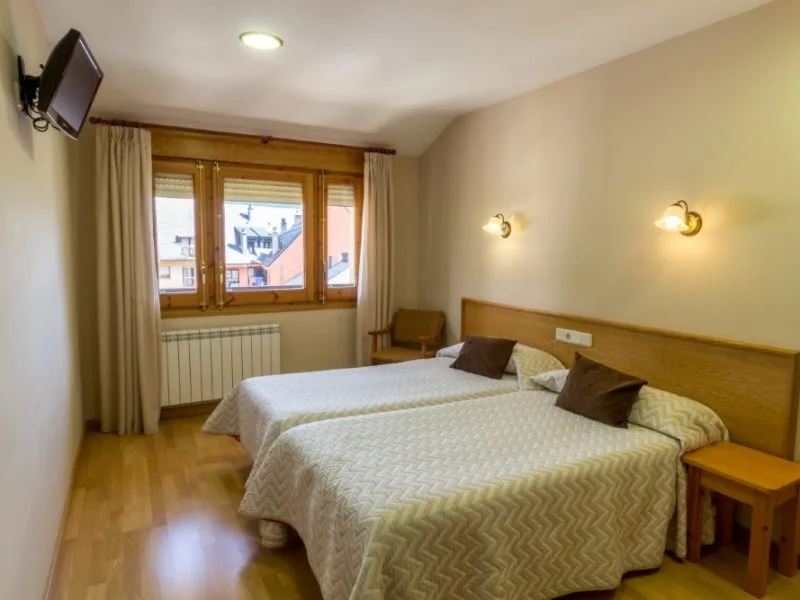 Habitación doble con dos camas
