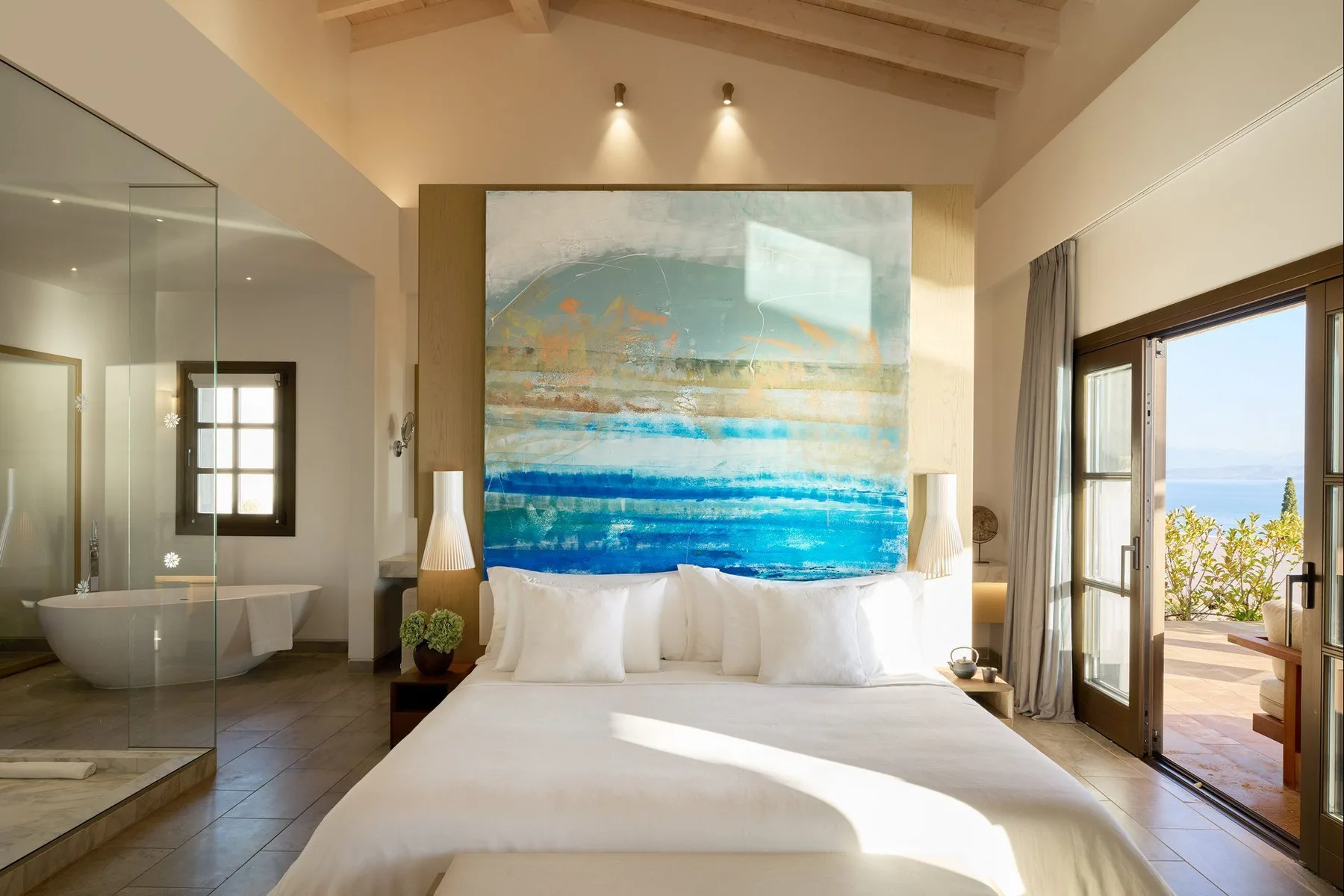 Corfu luxury villa Pandia in Benitses - 5