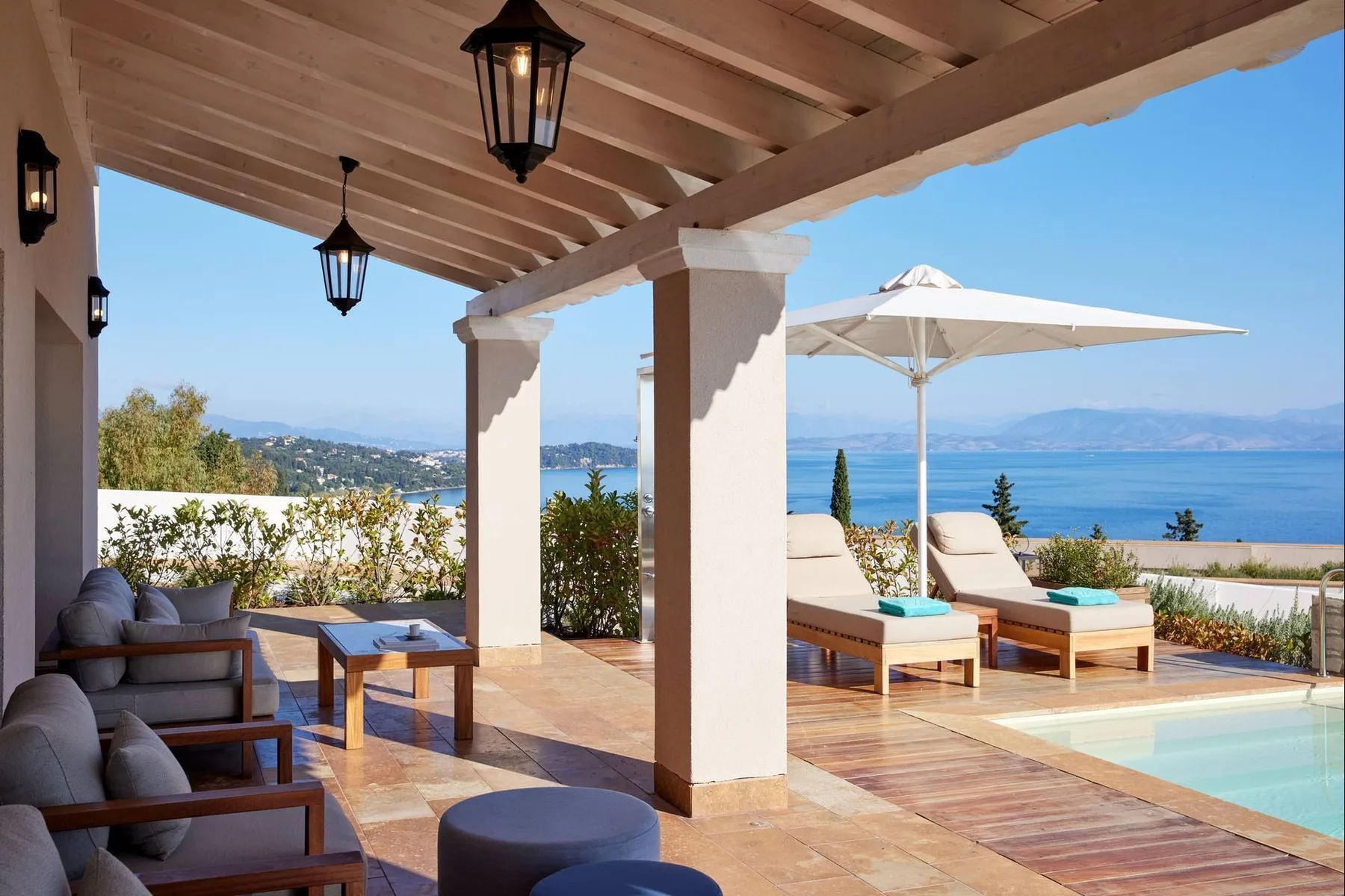 Corfu luxury villa Pandia in Benitses - 1