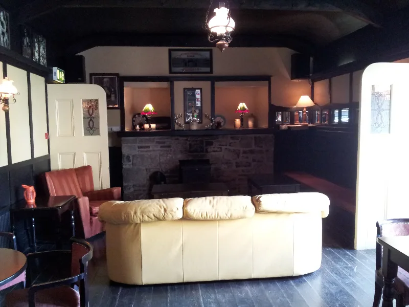 Bar fireplace