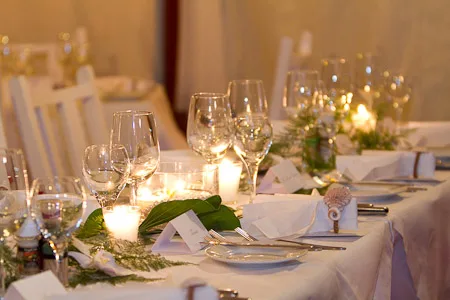 Hotel Atlantis wedding table