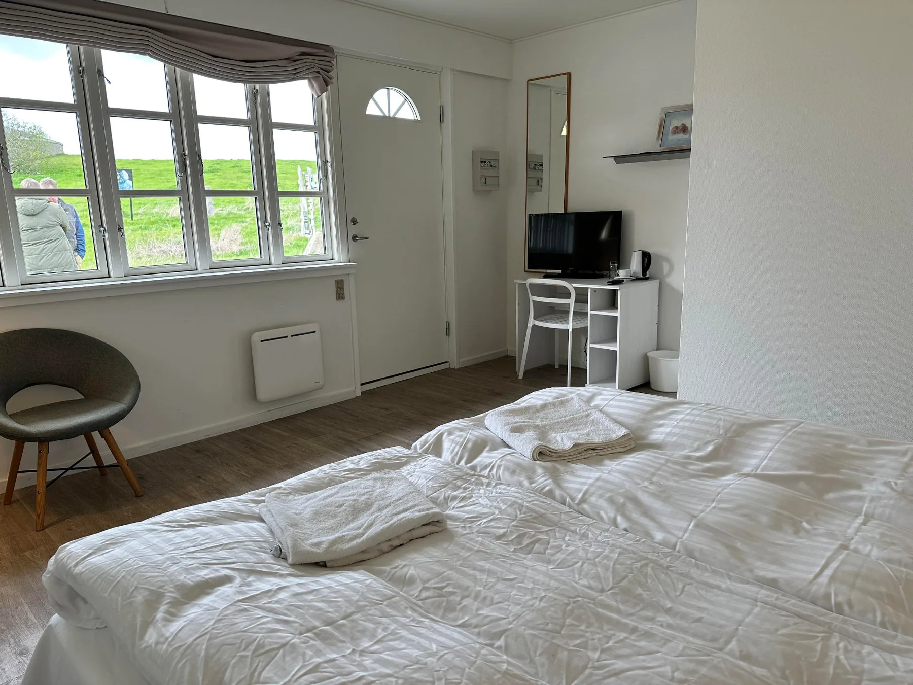 Habitación renovada en Orø Kro & Hotel