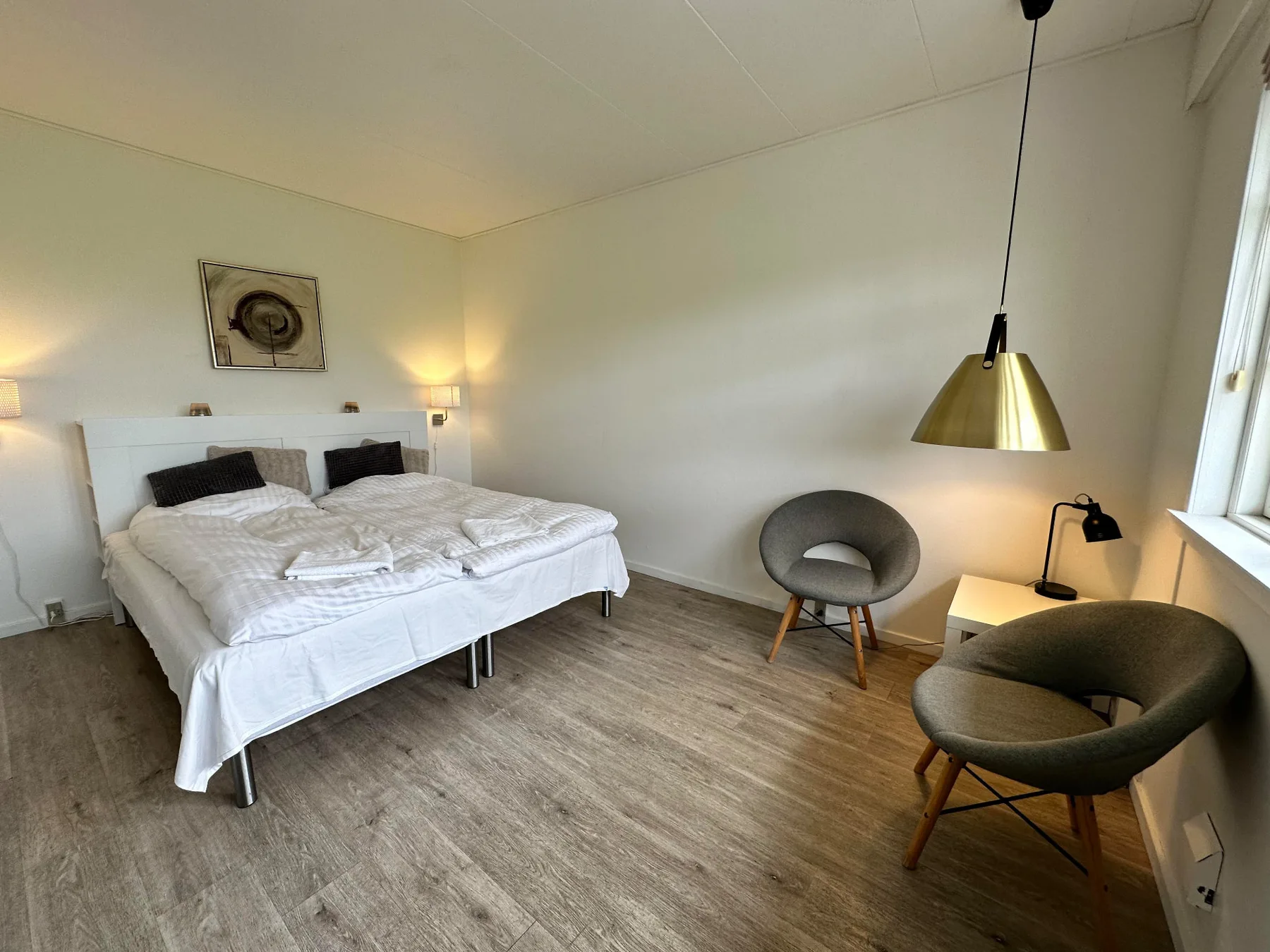 Brightly furnished room at Orø Kro & Hotel