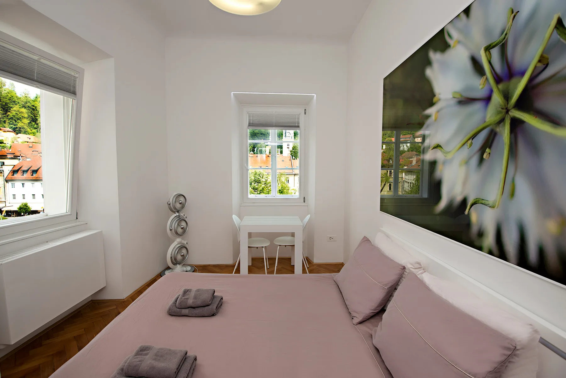 Habitación doble con vistas al río