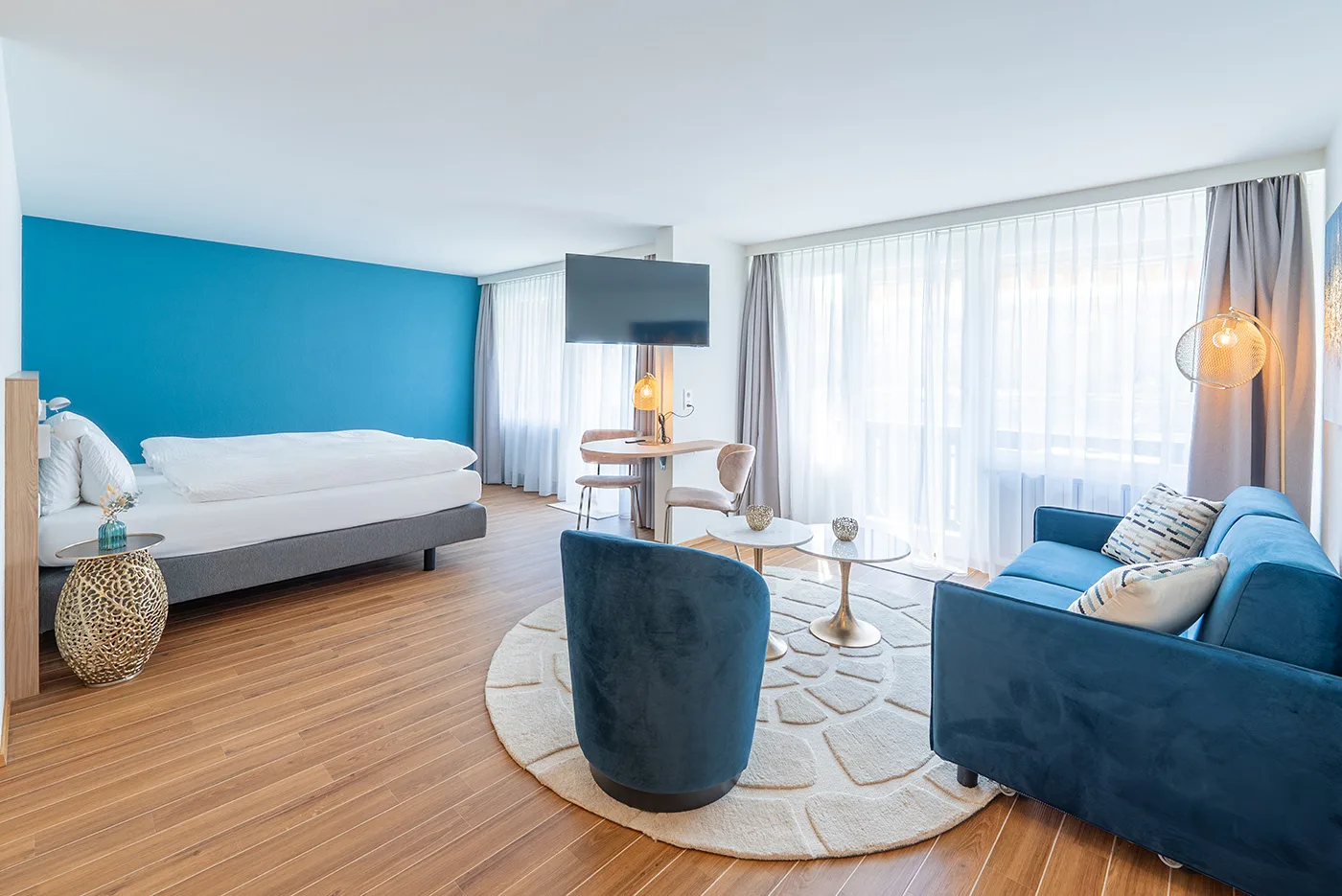 Suite junior con vistas al lago