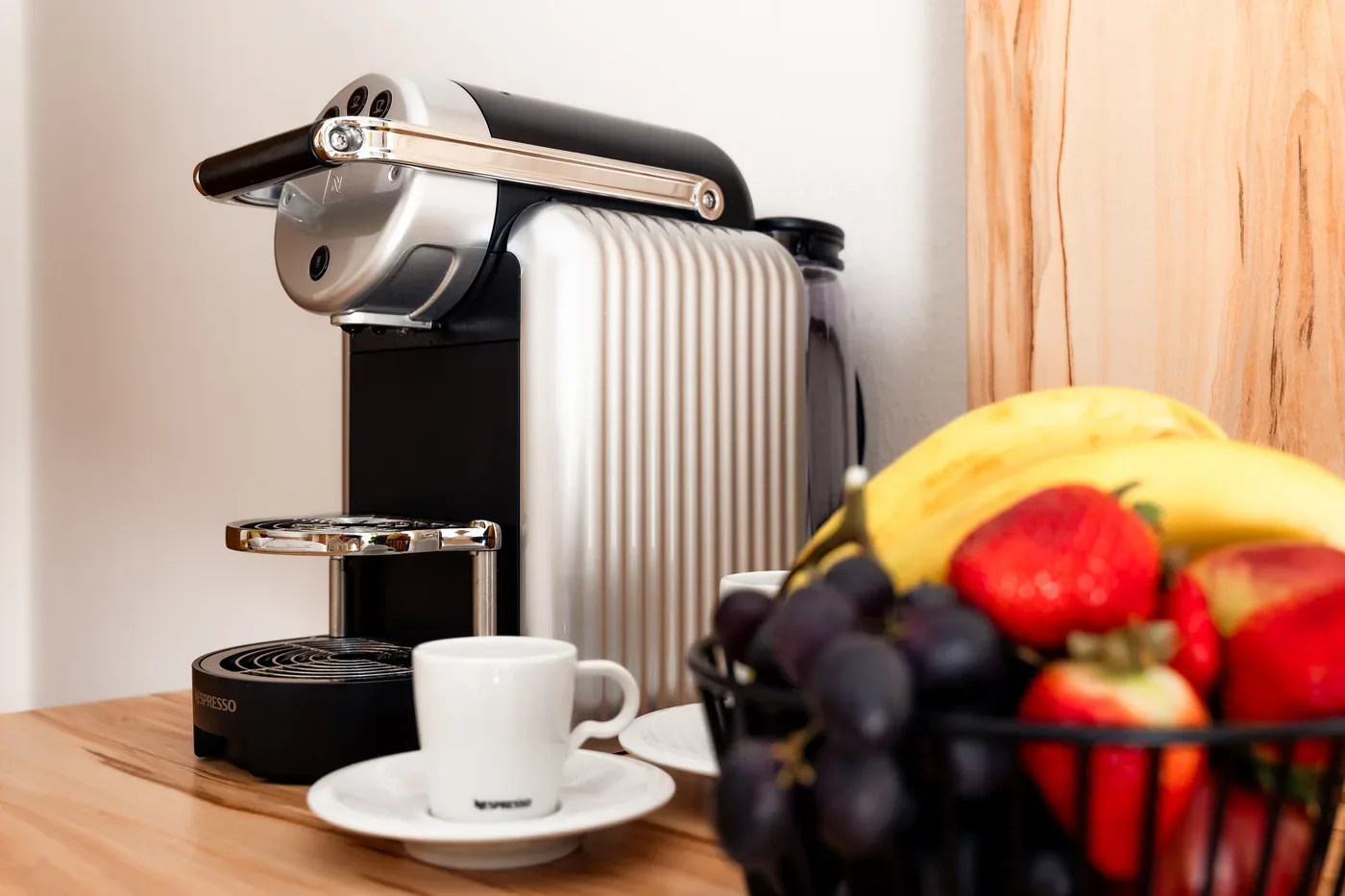 Coffee machine in a GENUSS room