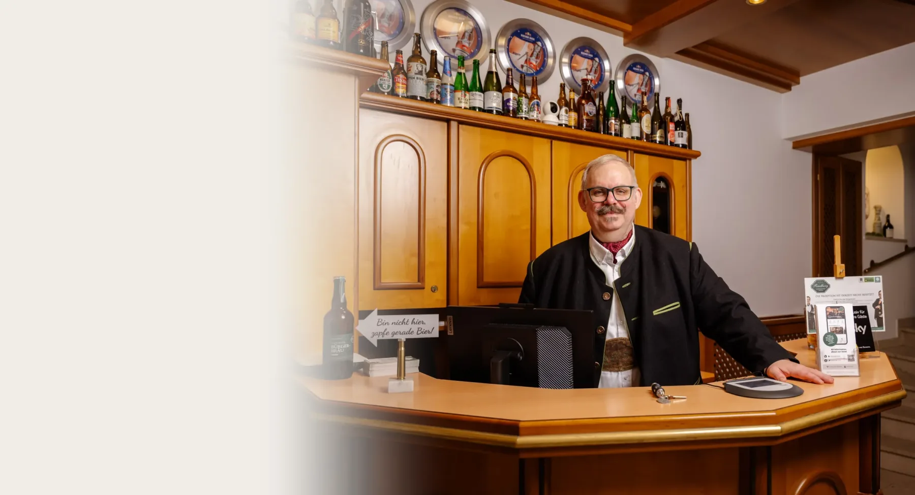 Reception at Biergasthof & Hotel Riedberg