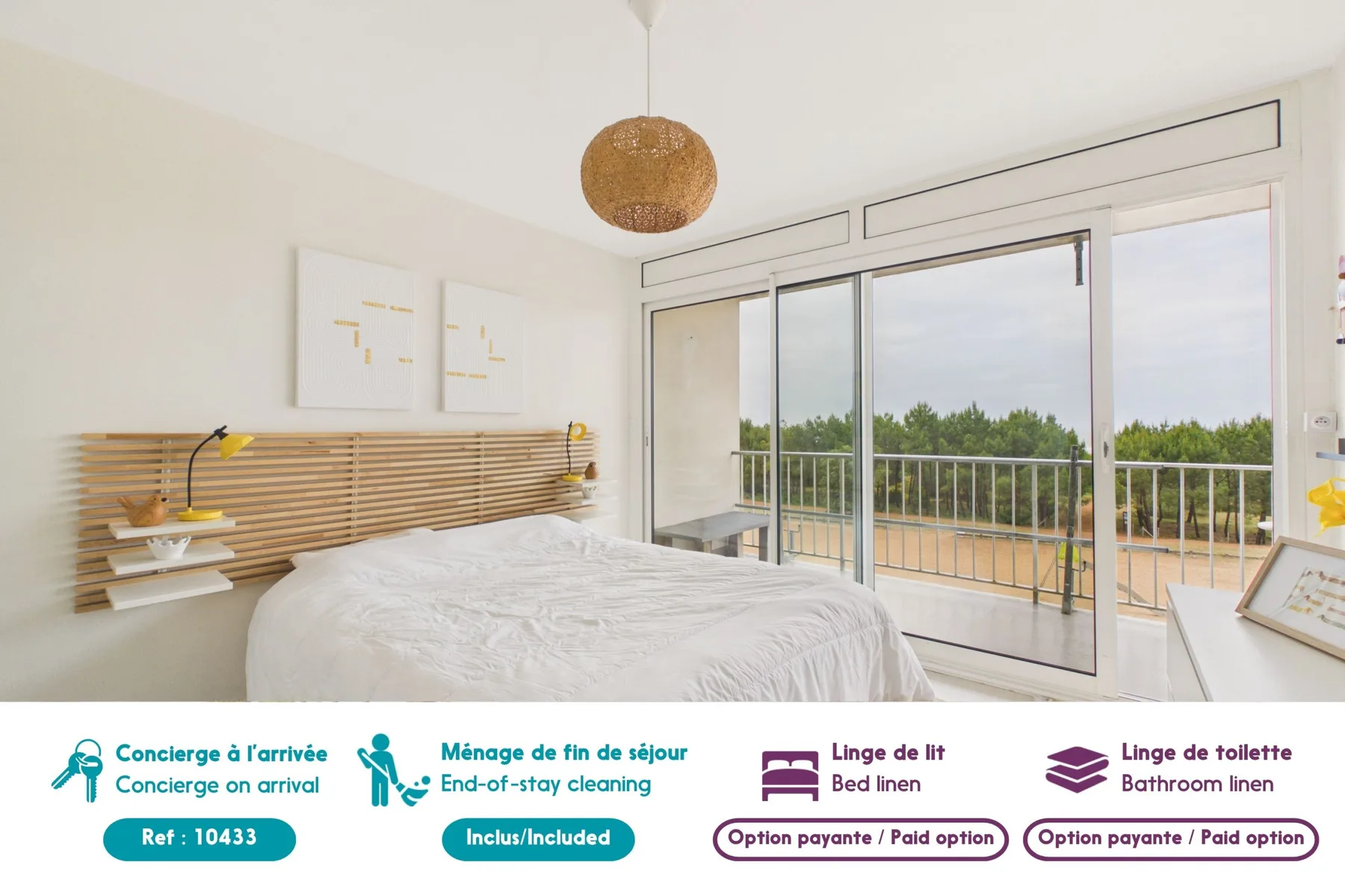 Foto publicada en la galería de Appartement face mer 6pers.