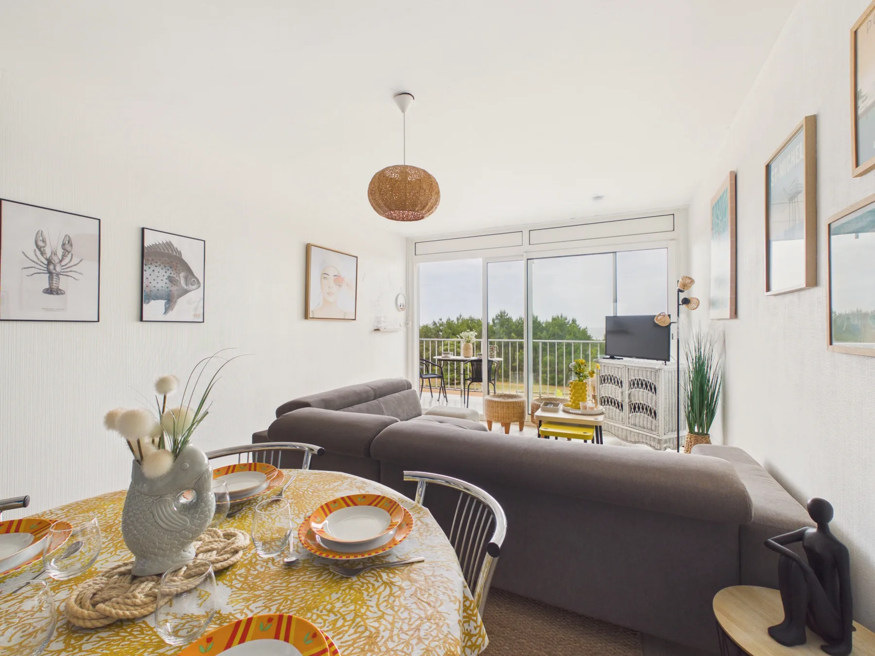 Foto publicada en la galería de Appartement face mer 6pers.