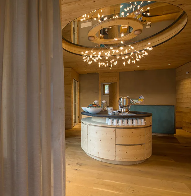 Hotel wellness area