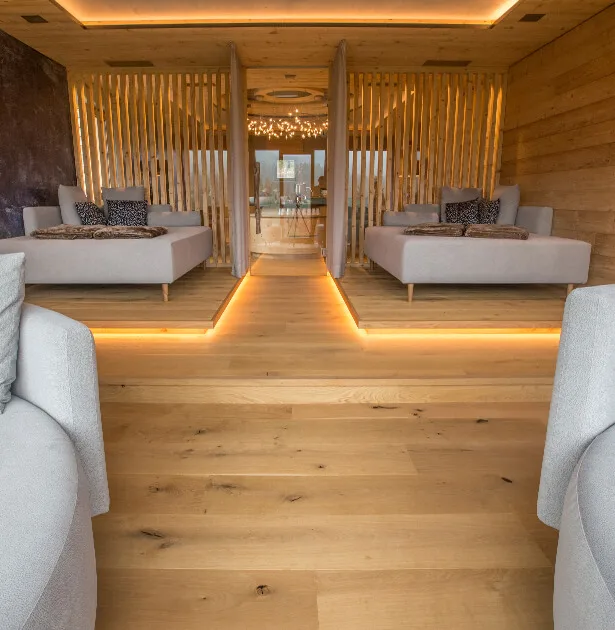Hotel wellness area