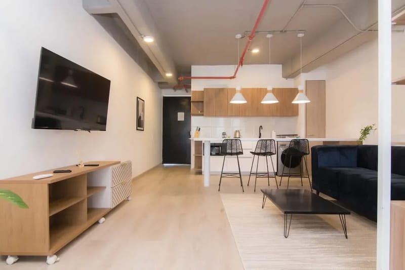 Airy Loft in Laureles w/ AC