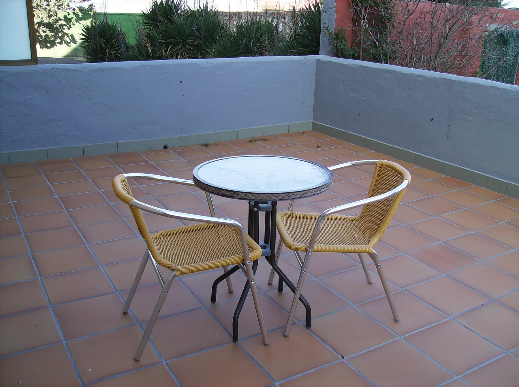 Terraza del hotel