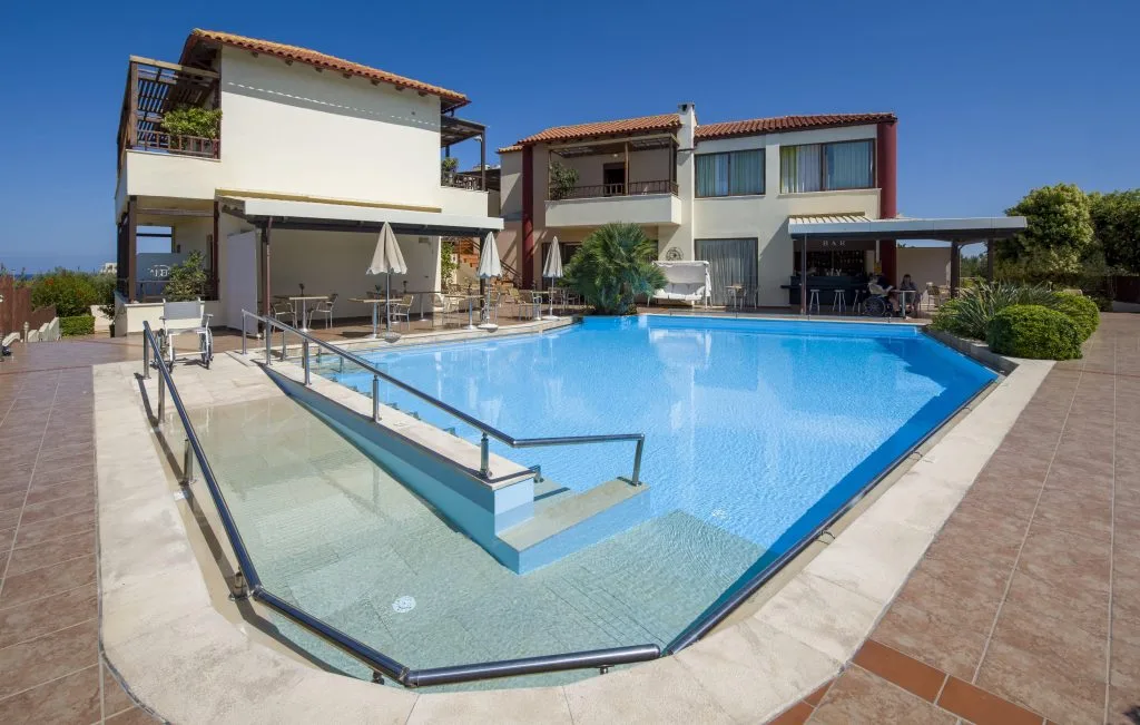 Zona de piscina