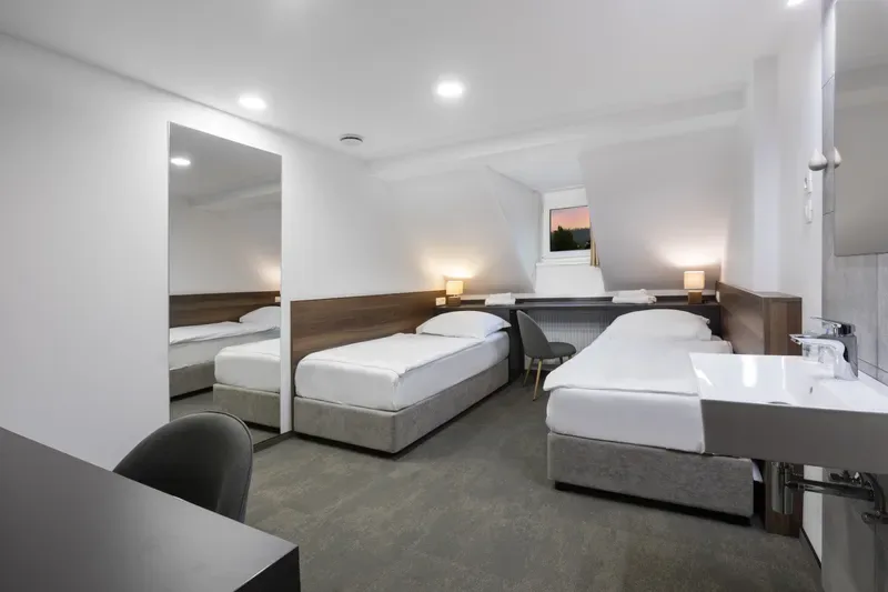 Budget twin room