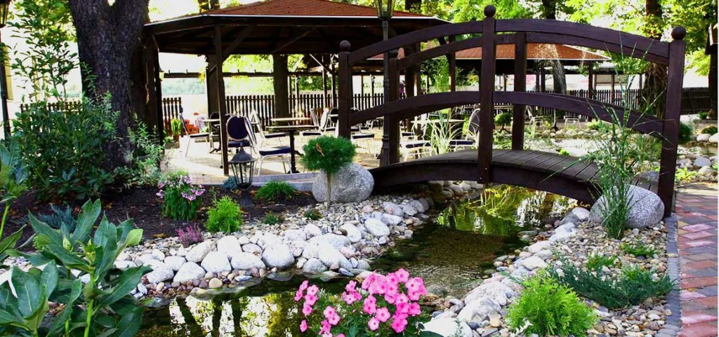 Hotel garden