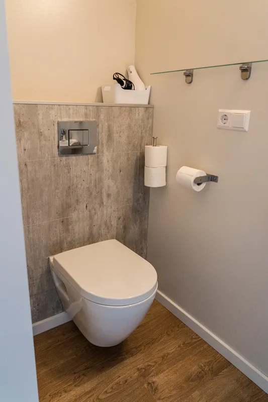 Baño de la casa de huéspedes