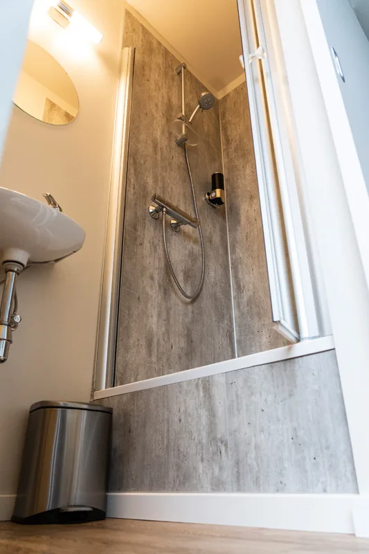 Baño de la casa de huéspedes