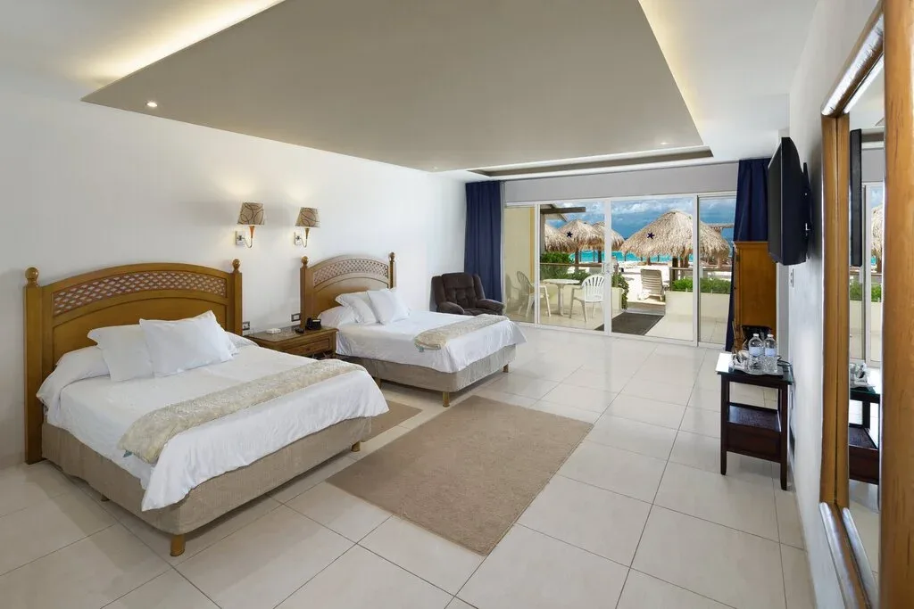 Suite júnior con acceso a la playa