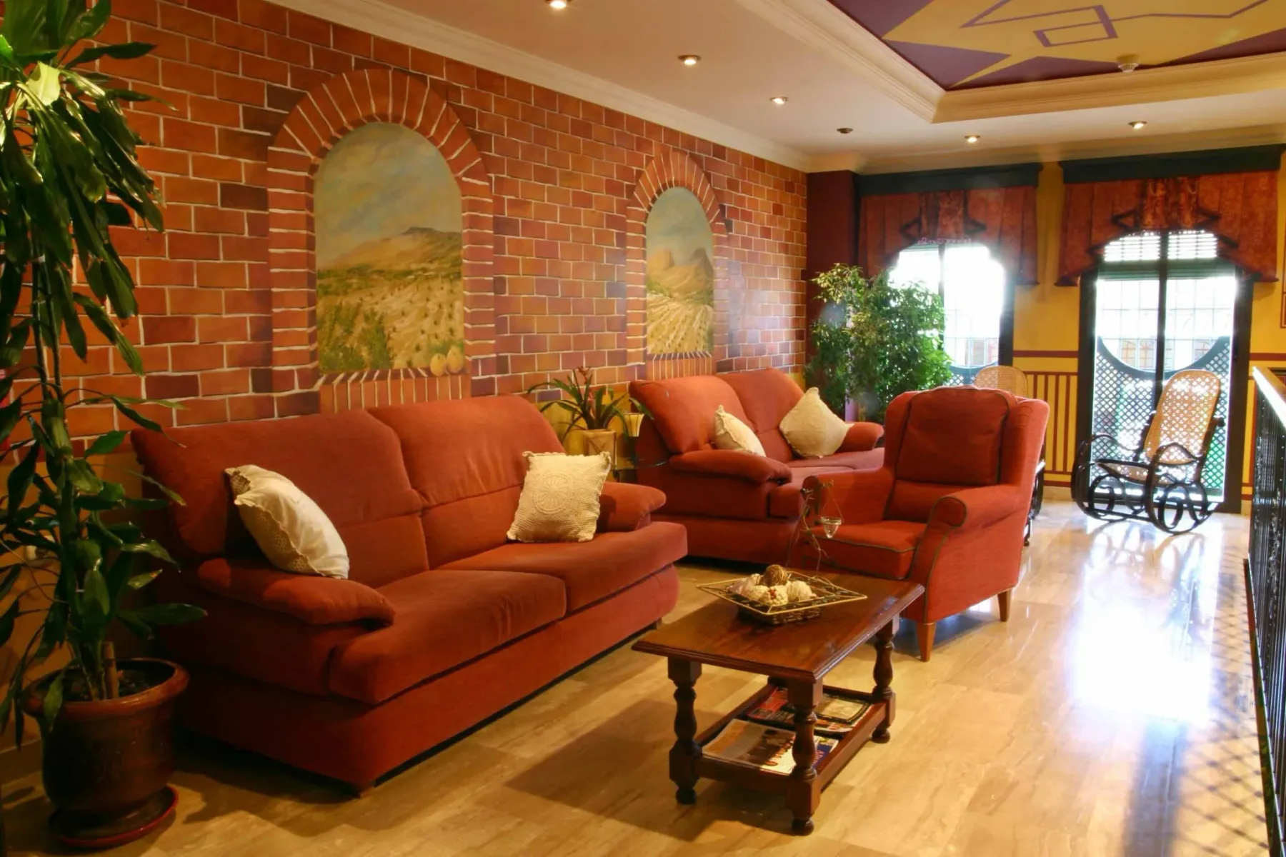 Hotel reception
