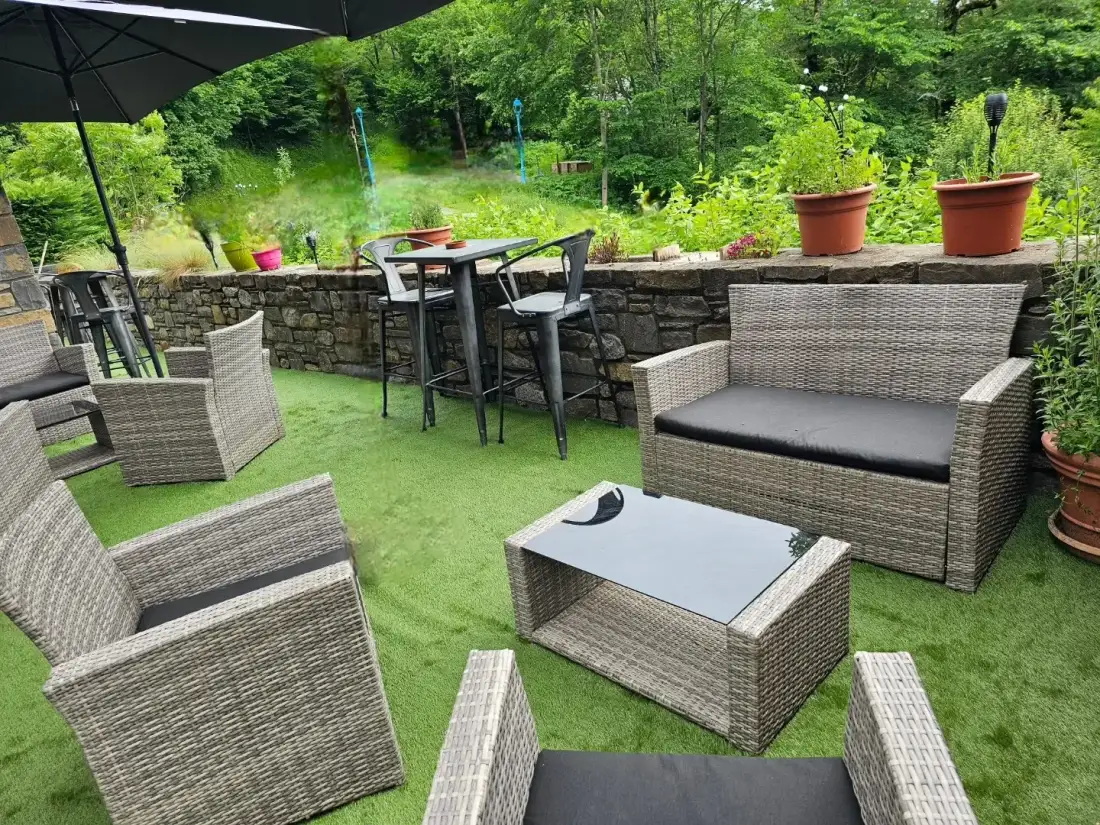 Auberge de Germ terrace