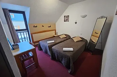 Double room, room 202 Aube