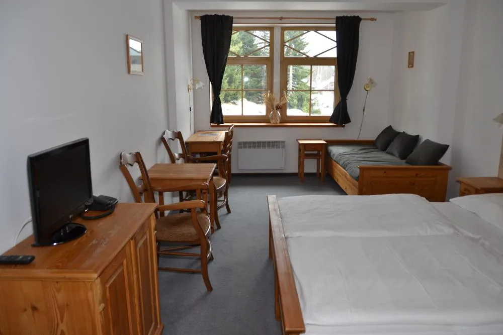 Alojamiento en el Hotel Modrava