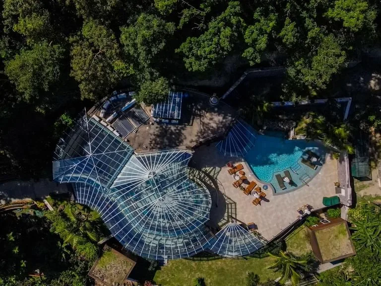 Aerial view of Ladera Resort