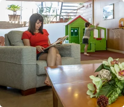 Hotel Rull children's play area