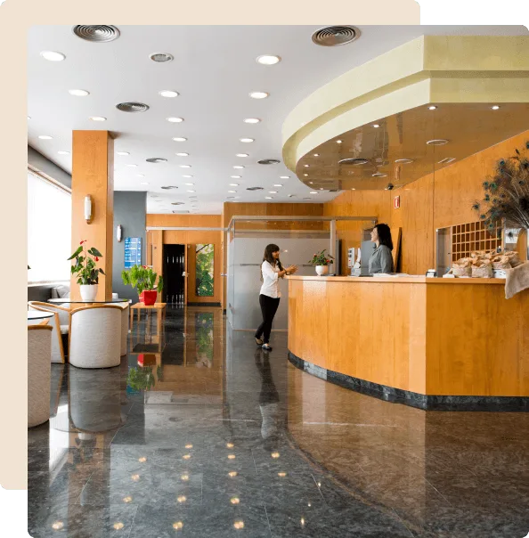 Hotel Rull reception